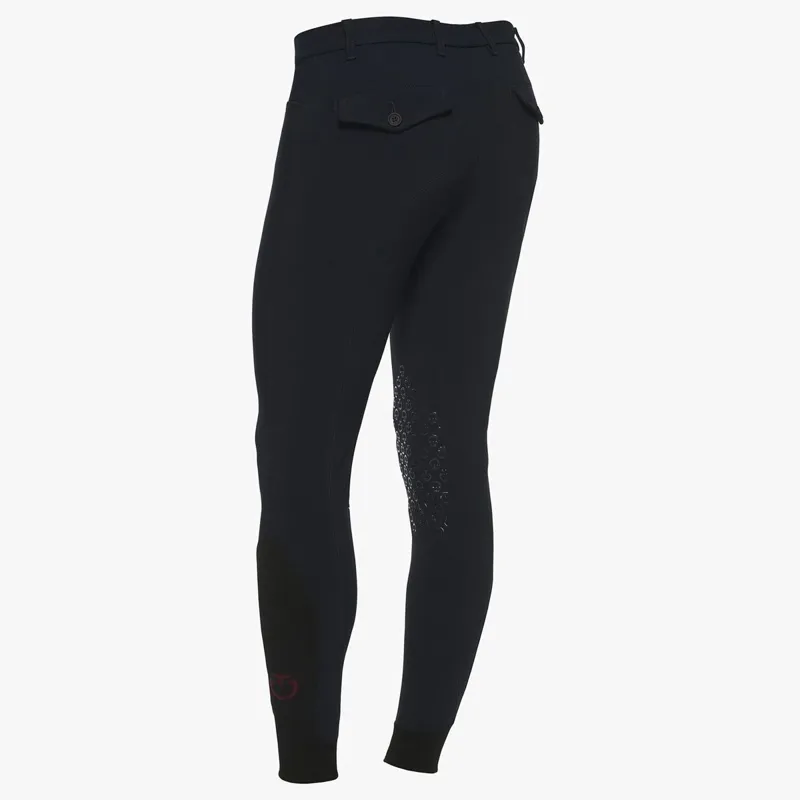 Cavalleria Toscana New Grip System Knee Grip Men's Breeches - Black-1