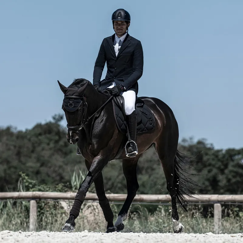 Cavalleria Toscana GP Men's Show Jacket - Navy-4