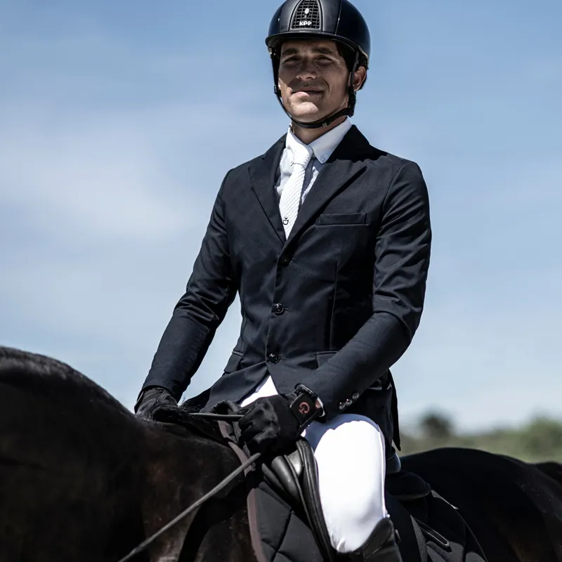 Cavalleria Toscana GP Men's Show Jacket - Navy-5