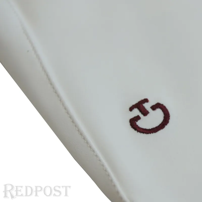 Cavalleria Toscana American Knee Grip Ladies Breeches - White-2