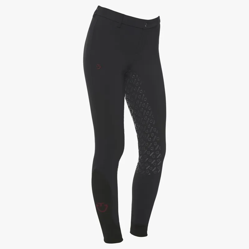 Cavalleria Toscana Line System Full Grip Junior Breeches - Black