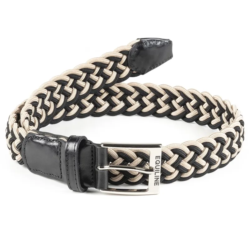 Equiline Cumiec Braided Belt - Black