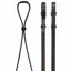 LeMieux Curb Reins - Brown/Silver