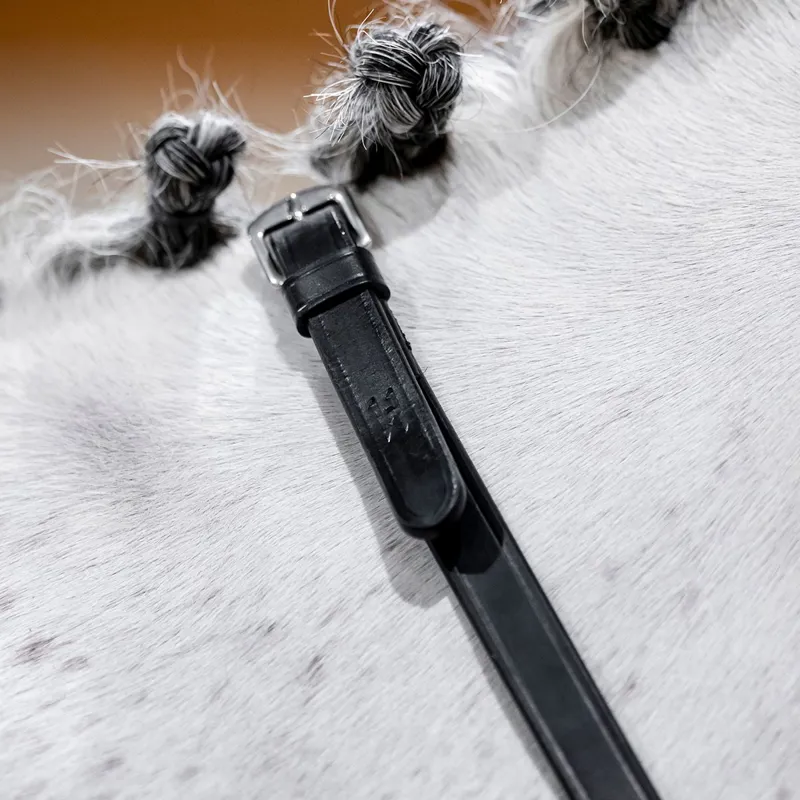 Horseware Curb Reins - Black-1