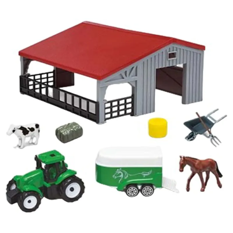 Curious Minds Farm World Playset - Farm Barn