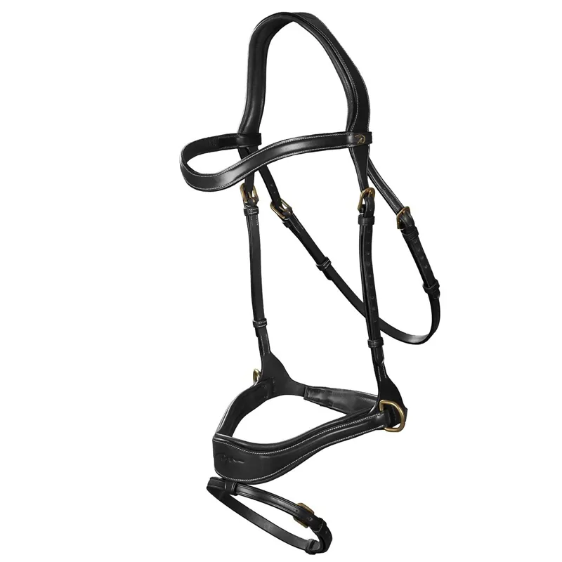 Dy'on D Collection D Motion Flash Bitless Multi Bridle - Black-2