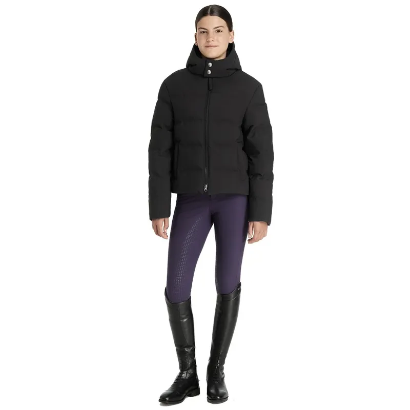 LeMieux Young Rider Daisy Waterproof Junior Coat - Black-3