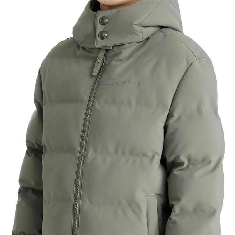 LeMieux Young Rider Daisy Waterproof Junior Coat - Rosemary-9