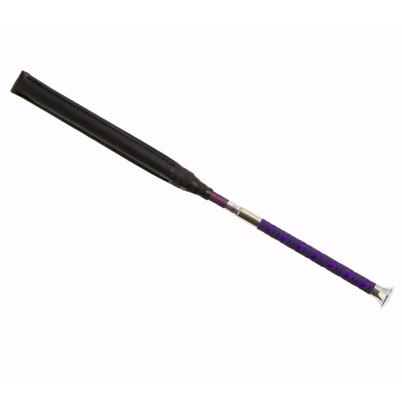 Redpost York Slim Handle Cushion Whip - Purple