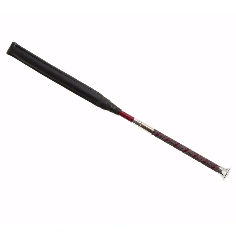 Redpost York Slim Handle Cushion Crop - Burgundy