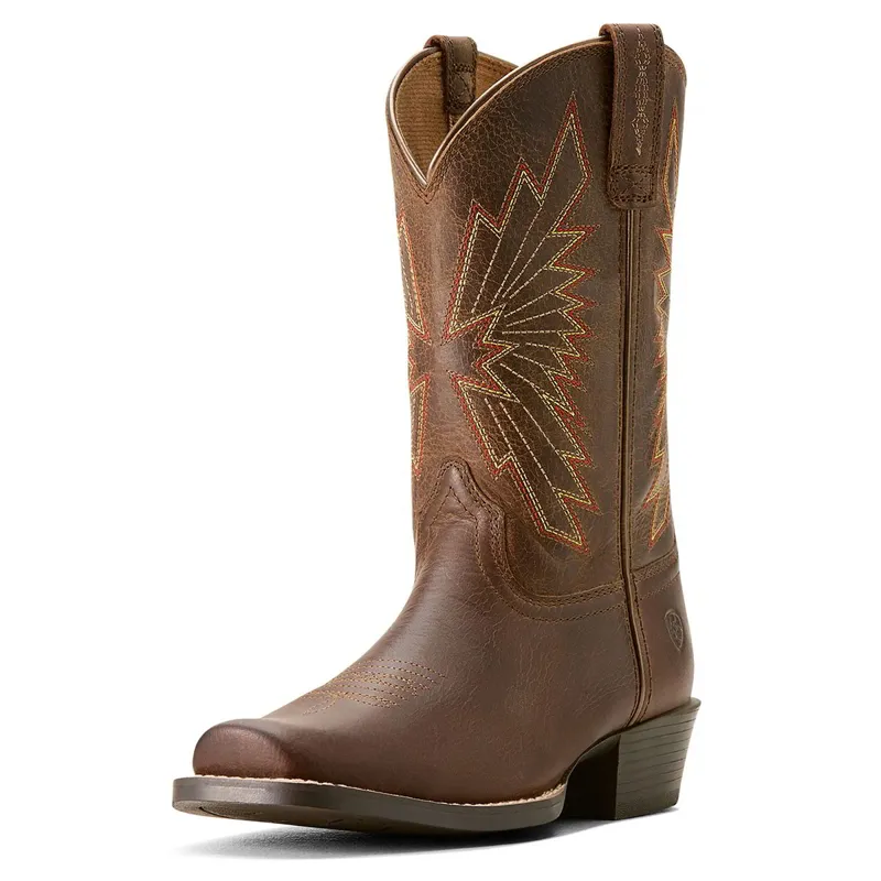 Ariat Decatur Junior Western Boots - Honey Bee