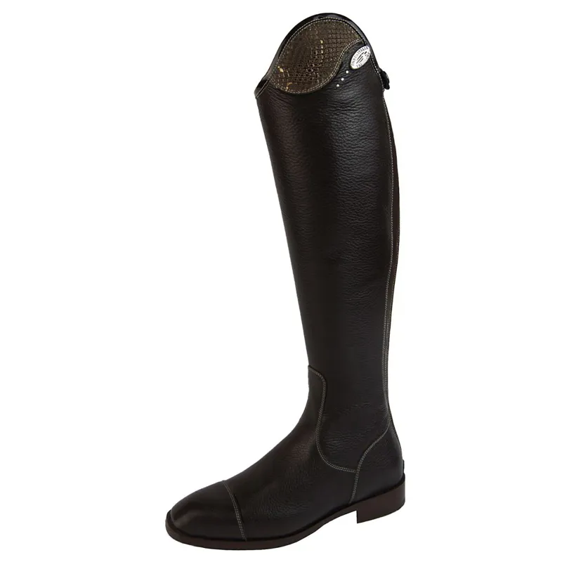 DeNiro Salentino Regal Dress Riding Boots - Quick Brown/Brown