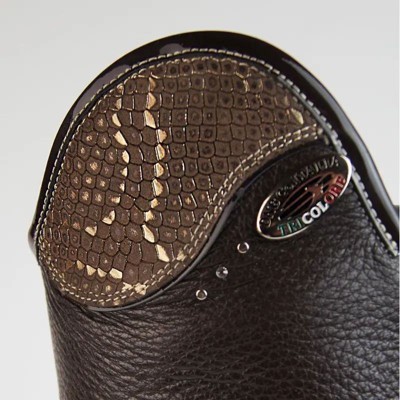 DeNiro Salentino Regal Dress Riding Boots - Quick Brown/Brown-2