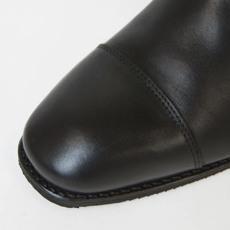 DeNiro Salento Patent Unlaced Tall Riding Boots - WRAT Black-2