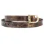 DeNiro Greta Spur Straps - Brown/Gold