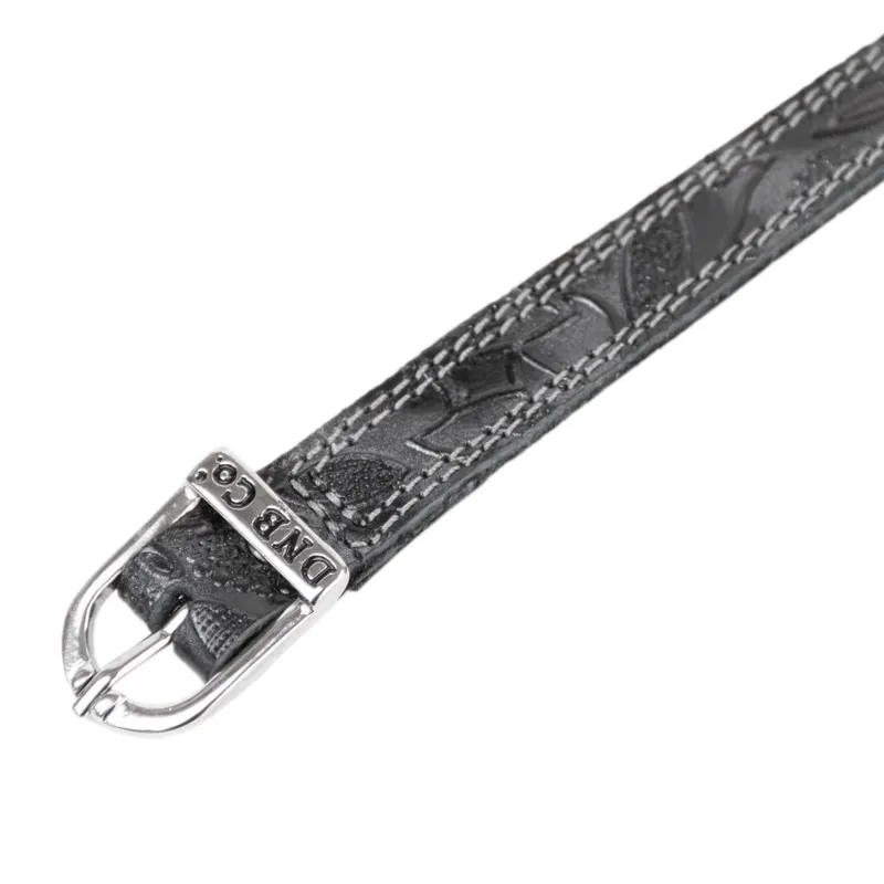 DeNiro Greta Spur Straps - Gray/Black-1