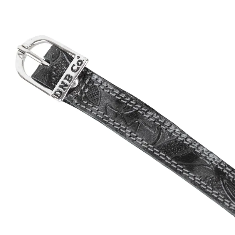 DeNiro Greta Spur Straps - Gray/Black-2