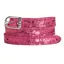 DeNiro Ice Spur Straps - Magenta/Silver