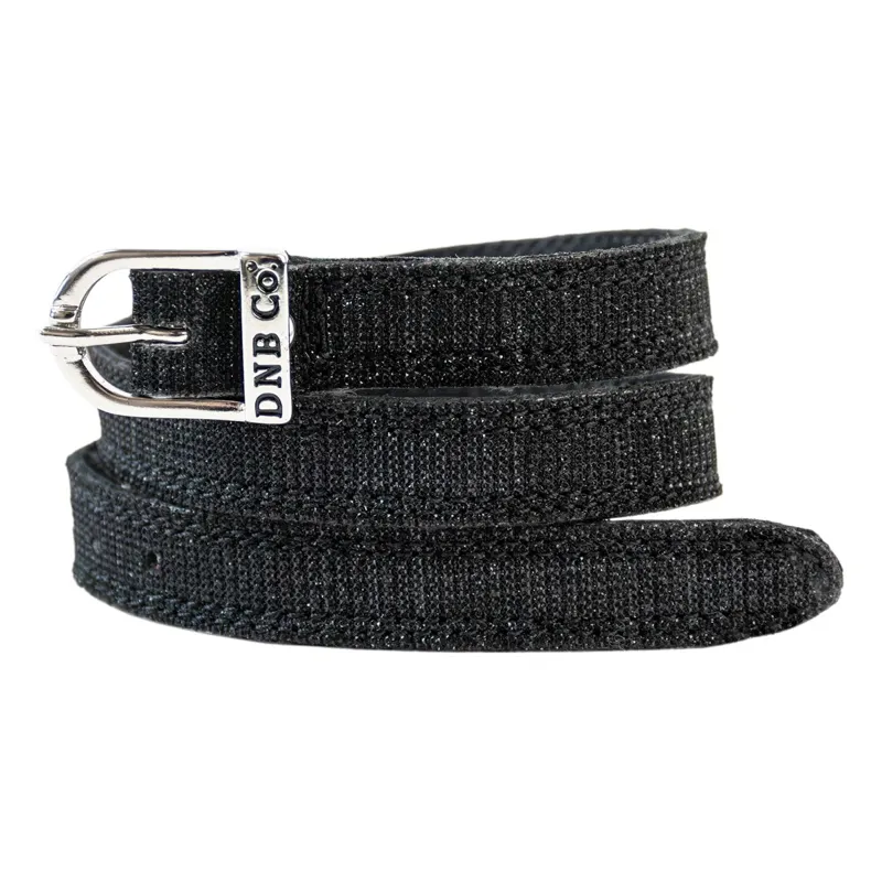 DeNiro Iride Spur Straps - Black/Silver