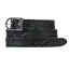 DeNiro Regal Spur Straps - Black/Silver