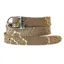 DeNiro Regal Spur Straps - Brown/Silver