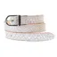 DeNiro Regal Spur Straps - Pink/Silver