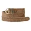 DeNiro Regal Spur Straps - Tobacco/Gold