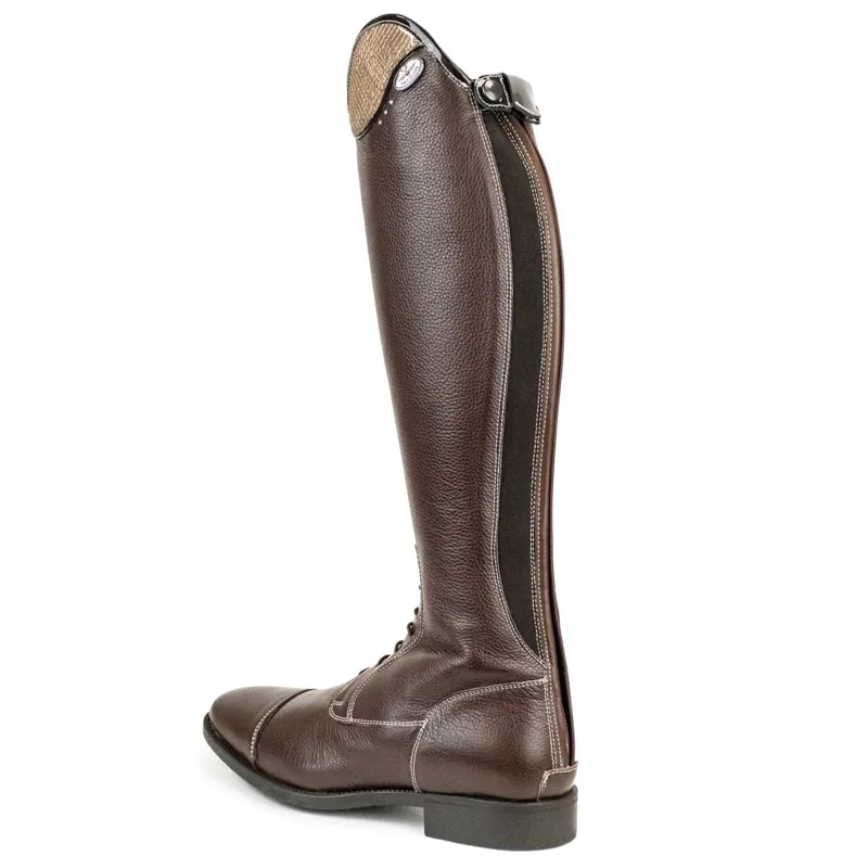 DeNiro Salentino Regal Laced Tall Riding Boots - Quick Brown/Brown-3