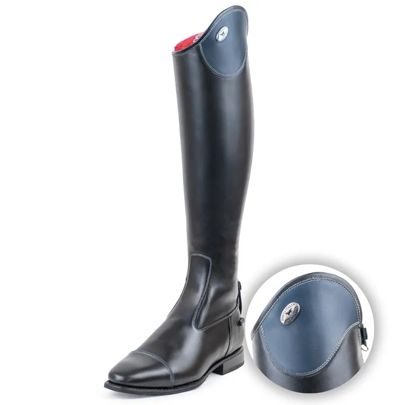 DeNiro Salento WRAT Unlaced Tall Riding Boots - Black/Ocean