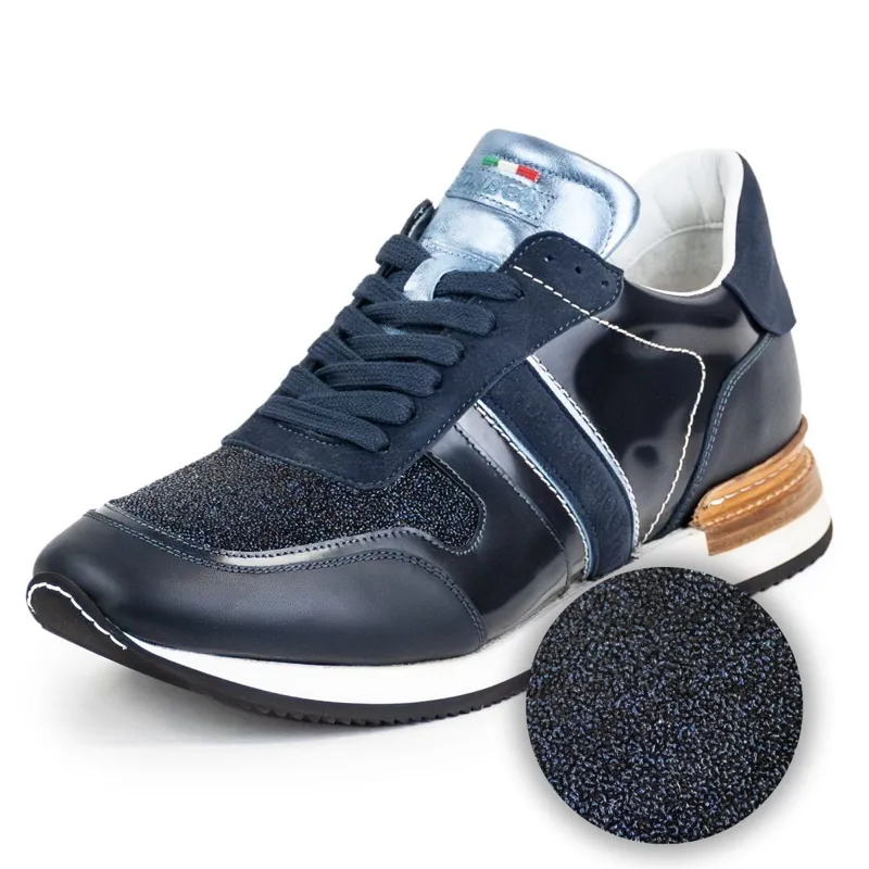 DeNiro Vice Versa WRAT Women's Sneakers - Indigo Blue/Grey