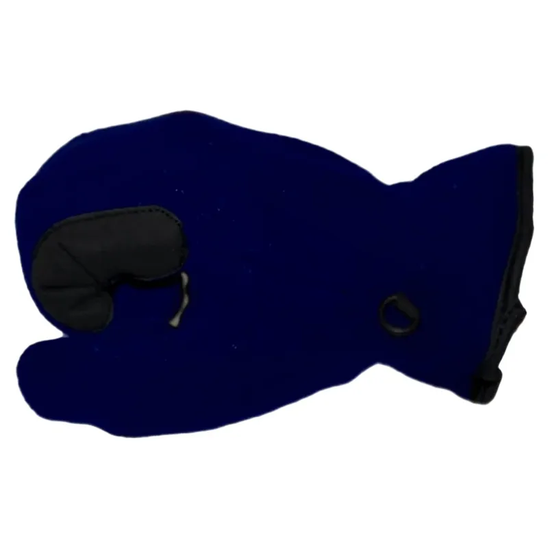 Dever Winter Fleece Adult Riding Gloves - Navy-1