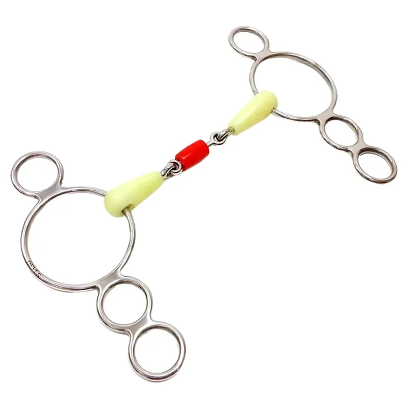 Dever Apple Mouth Roller Lozenge 3-Ring Gag Bit-1