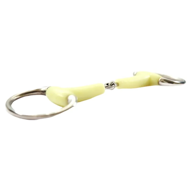 Dever Apple Mouth Single Jointed Eggbutt Snaffle Bit-1