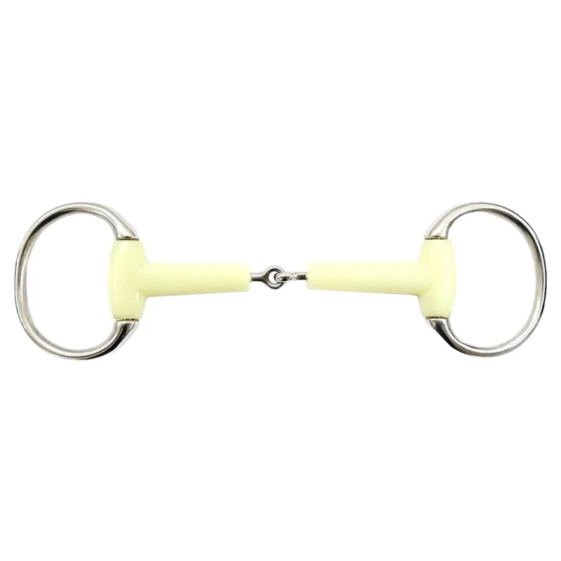 Dever Apple Mouth Single Jointed Eggbutt Snaffle Bit