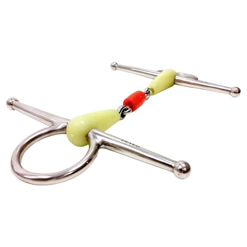 Dever Apple Mouth Roller Lozenge Full Cheek Snaffle Bit-1