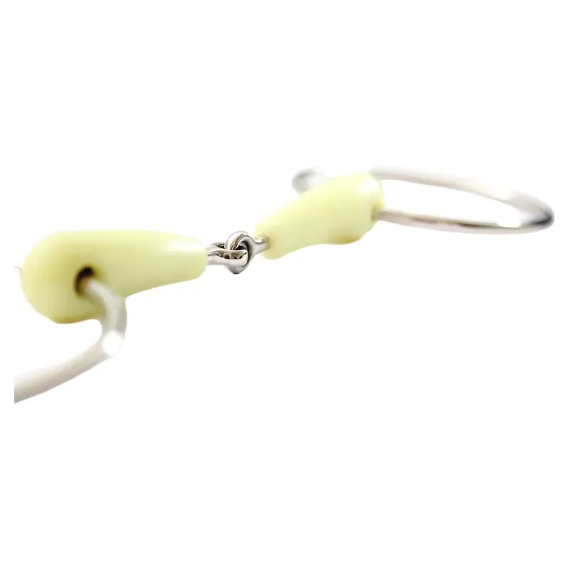 Dever Apple Mouth Single Jointed Loose Ring Snaffle Bit-1