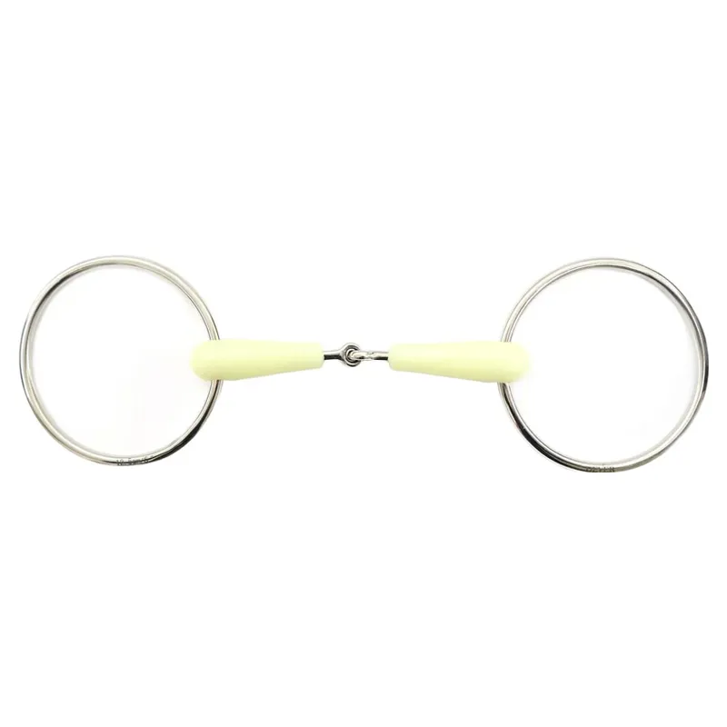 Dever Apple Mouth Single Jointed Loose Ring Snaffle Bit