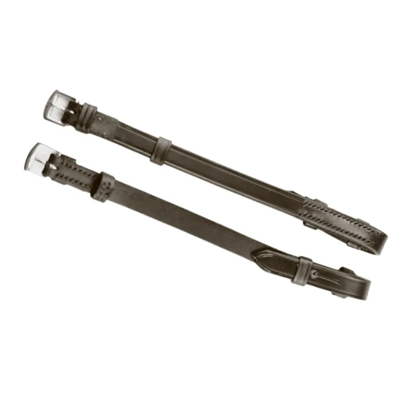 Dever Ascot Billet Cheekpieces - Brown