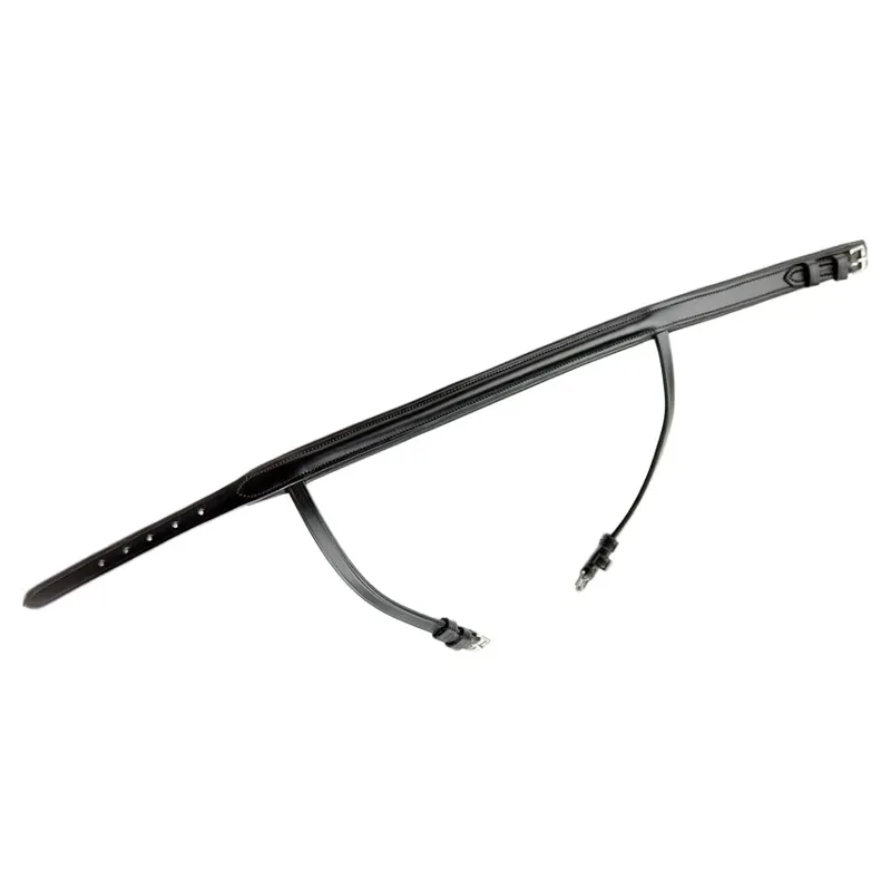 Dever Ascot Comfort Padded Cavesson Show Noseband - Black-1