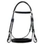 Dever Ascot Comfort Plain Bridle - Black