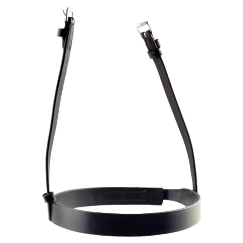Dever Ascot Comfort Plain Cavesson Noseband - Black