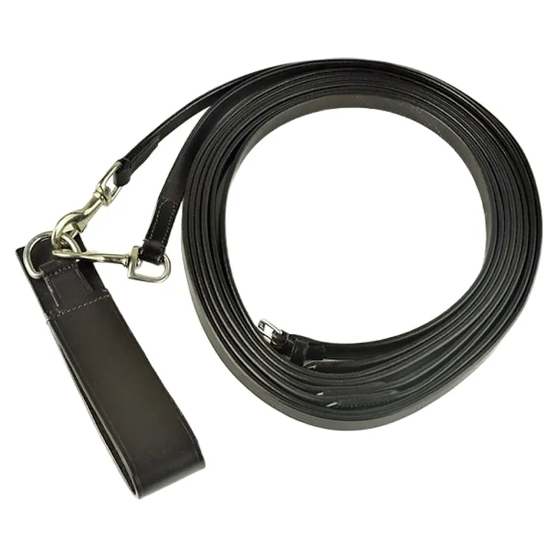 Dever Ascot Draw Reins - Brown
