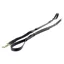 Dever Ascot Leather/Elastic Side Reins - Black