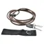 Dever Ascot Elastic Training Reins - Brown