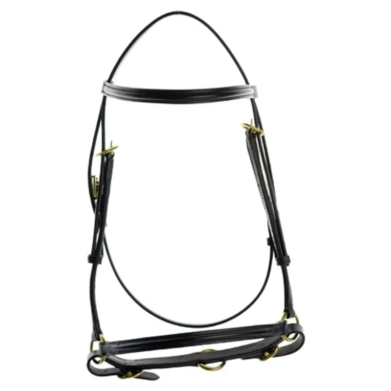 Dever Ascot Leather Foal Halter-Brown-2