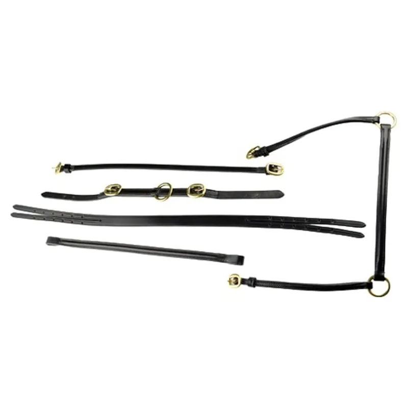 Dever Ascot Leather Foal Halter-Brown-4