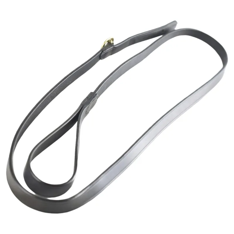 Dever Ascot Leather Lead - Black-2