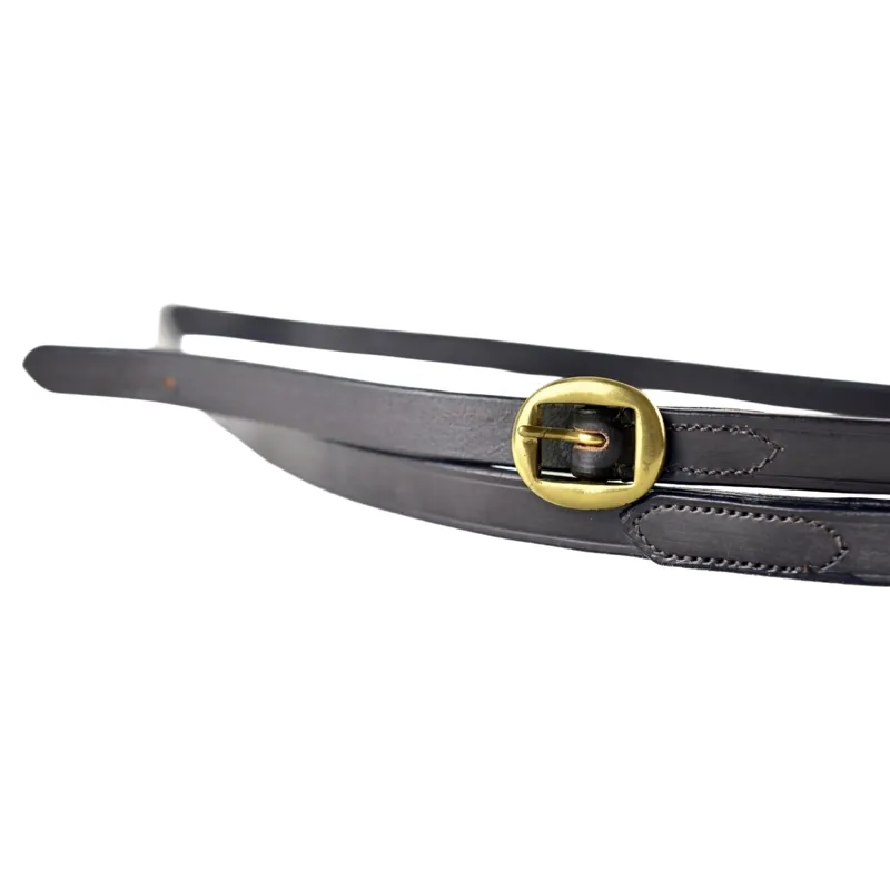 Dever Ascot Leather Lead - Black-1