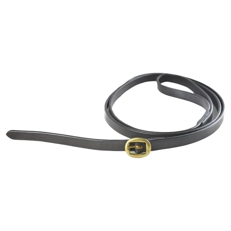 Dever Ascot Leather Lead - Black