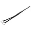 Dever Ascot Lined Running Martingale Attachment - Black